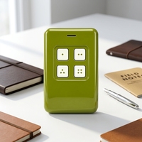 Control Remoto Universal de 4 Botones a 433.92Mhz, Resistente al Agua, para Copiar Códigos de Puertas de Garaje y Abridores de Puertas Enrollables