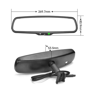 Espejo <span class=keywords><strong>retrovisor</strong></span> <span class=keywords><strong>inteligente</strong></span> con entrada de vídeo de dos canales para Sedán - Product Image 3