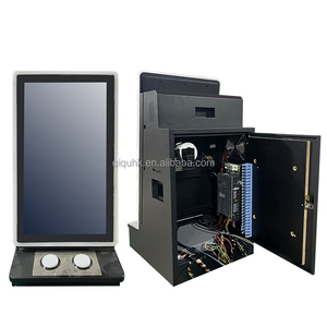 QIQU Machine de jeu de compétences de luxe durable la mieux notée 21.5 pouces armoire écran tactile en métal en bois haute définition - Product Image 2