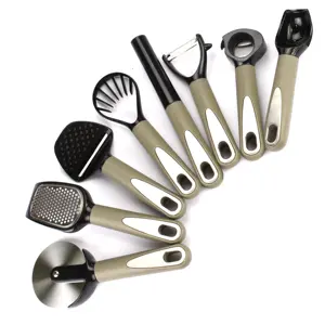 畅销不锈钢8pcs厨房小工具工具套装