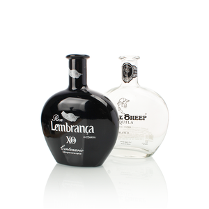 Personalización 500ml 700ml 750ml 1000ml Espíritu Alcohol Logotipo en relieve Fábricas de vodka Botella de whisky de vidrio oscuro personalizada <span class=keywords><strong>a</strong></span> la venta - Product Image 5