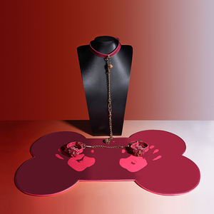 Juego <span class=keywords><strong>de</strong></span> Almohadillas para Pies con <span class=keywords><strong>Cambio</strong></span> <span class=keywords><strong>de</strong></span> Temperatura, Juguete <span class=keywords><strong>de</strong></span> Restricción para <span class=keywords><strong>Parejas</strong></span>, Juguete <span class=keywords><strong>de</strong></span> Ataduras, Divertido Juguete con Lazo y Borla, Juguete Colgante para el Cuello, Juguetes para Adultos - Product Image 6