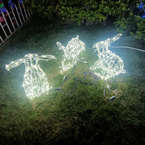Holiday Decorative Animal <strong>Motif</strong> Rope Light LED Customized <strong>Tiger</strong> Rabbit Buffalo Light Festival - Product Image 1