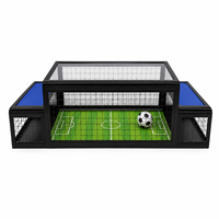 Subsoccer - Football de table portable, léger, facile à assembler, jeu de football de table pour adultes et enfants, divertissement en intérieur