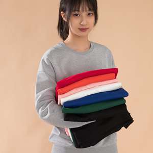 100 <b>Polyester</b> Oversize Round Unisex Premium <b>Hoodies</b> Custom logo Your Brand 80 Cotton 20 <b>Polyester</b> <b>Hoodies</b> - Product Image 2