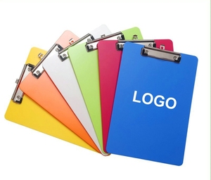 Heada Custom Logo Medical Plastic PP User-Friendly Multi-Color Office Clipboard with Metal Clip and <b>File</b> <b>Folders</b> - Product Image 1