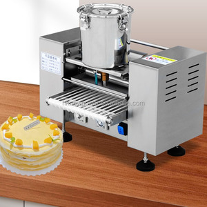Gâteau commercial de mille couches faisant la machine pour des gâteaux d'anniversaire et des crêpes avec le pressage automatique de tortilla de fonction - Product Image 2