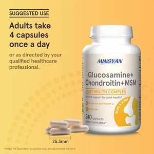 Complément alimentaire OEM/ODM anti-inflammatoire pour soulager la douleur, améliorer la densité osseuse et la santé des articulations, sans OGM, sans gluten, à base de glucosamine - Product Image 3