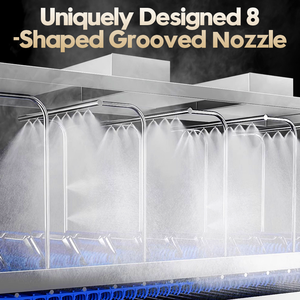 Lave-vaisselle entièrement automatique pour restaurants, hôtels et cuisines commerciales – Machine à laver la vaisselle à efficacité optimale pour usage industriel - Product Image 2