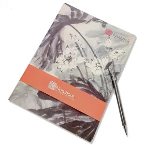 Soft Cover Notebook Met Chinese Stijl Notebook Welkom Persoonlijkheid Ontwerp