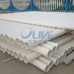 22mm Pvc Pipe High Temperature 18mm 22mm 30mm 34mm 36mm 40mm Diameter Pvc Plastic Pipe 45mm 70mm Diameter Manufacturer