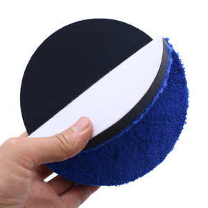 Almohadilla de pulido Whirlwind Blade Waxing Pad 60T con textura de forro polar para el cuidado de la pintura del coche - Product Image 2