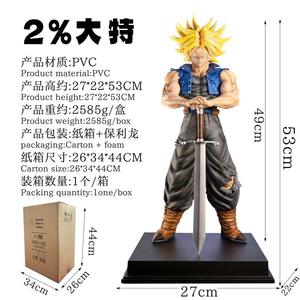 Figurine de collection d'anime Dragon Ball de 53 cm, statue de Goku, fabrication artisanale, haute qualité, modèle de grande taille pour la décoration de la maison - Product Image 6