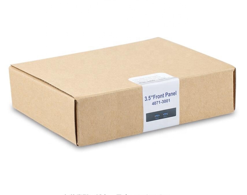 Pannello Frontale Floppy Bay 3.5" Con 2 Porte USB 3.0 - Cavo 20pin/19pin 50cm