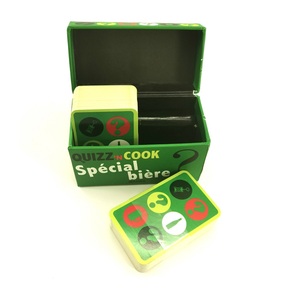 ไพ่สองชั้นสำหรับเล่นเพื่อความบันเทิงในบ้านพิมพ์ลายได้ตามต้องการชุดกล่องคู่ - Product Image 6