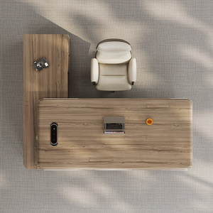 Scrivania Direzionale Ergonomica di Lusso a Forma di L, Regolabile Elettricamente in Altezza, Tavolo da Ufficio per Dirigenti - Product Image 2