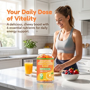 Complément Alimentaire OEM ODM <span class=keywords><strong>Vitamine</strong></span> D3 K2 <span class=keywords><strong>Vitamine</strong></span> <span class=keywords><strong>B6</strong></span> Gummies Calcium Magnésium Zinc pour la Santé Osseuse, Nerveuse <span class=keywords><strong>et</strong></span> Immunitaire des Adultes - Product Image 4