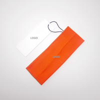 Bandeau de sport en coton tricoté, couleur unie, large et élastique, style européen et américain, best-seller, pour activités de plein air