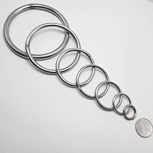 304 302 316 Cáp Nhĩ Tân Hợp kim mạ kẽm thép không gỉ hình chữ O rắn hoặc rỗng Nhẫn Electroplated sắt Nhẫn - Product Image 4