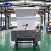 Broyeur automatique de plastique Shengzhong, broyeur de films plastiques résistants, machine à broyer le plastique, broyeur de déchets plastiques