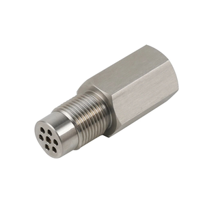 Paslanmaz çelik M18 * 1.5 araba oksijen Mini katalitik konvertör 02 sensör fabrika toptan evrensel 0/45/90 derece - Product Image 1