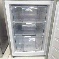 Congélateur vertical compact OEM 58L, mini-réfrigérateur avec 3 tiroirs, idéal pour la cuisine domestique