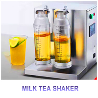 Machine à secouer le thé au lait à bulles commerciale pour le marché, machine à secouer le thé au lait au citron avec un ensemble complet d'équipements pour le thé au lait