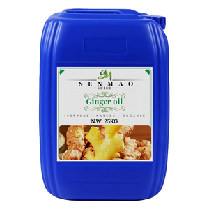 Huile essentielle de gingembre 100% pure de haute qualité 25KG Ingrédient de parfum naturel pour le massage corporel Aromathérapie Soins de la peau - Product Image 1
