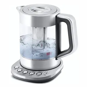 1.5 lít thủy tinh Ấm điện trà Maker kỹ thuật số Ấm đun nước điện - Product Image 1