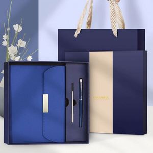 2025 Fashion Notebook Box Gift Set High-end Business Office <b>Notepad</b> Enterprise Annual Meeting <b>A5</b> Business Notebook Gift With Pen - Product Image 2