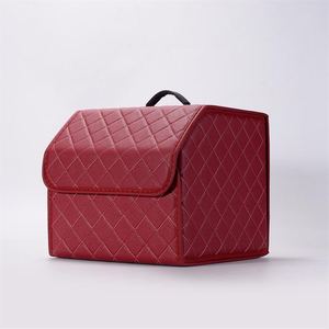 Organizador de coche plegable multifuncional <span class=keywords><strong>Mico</strong></span>, bolsa de almacenamiento colgante para el reposacabezas del coche, impermeable, de cuero de poliuretano - Product Image 5