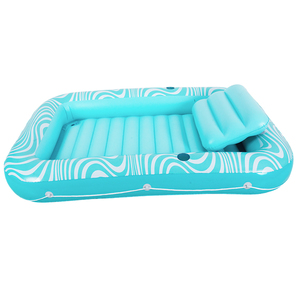 Flotador Inflable Extra Grande para Piscina, con Almohada, 4 en 1, para Broncearse - Product Image 3