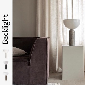 Lampe de table Kizu avec base en marbre, commande tactile, source de lumière LED, base d'ampoule E27, lampe de bureau pour chambre à coucher et bureau - Product Image 4