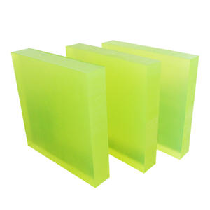 Placa Cuadrada de Poliuretano (PU) Reforzada con Acero, de 30mm-100mm de Diámetro, Resistente al Desgaste y a los Impactos, para Punzonadora - Product Image 1