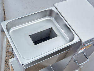 Food <b>Processing</b> <b>Machine</b> Vertical Type Electric <b>Meat</b> Cutting <b>Machine</b> Stainless Steel <b>Meat</b> Slicer <b>Machine</b> With Four Wheels - Product Image 4