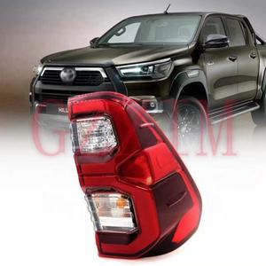 Accesorios para Automóviles, Luz Trasera LED Modificada de Plástico ABS, Lente Roja, Nueva Temperatura de Color de 6000k, 2020-2021 para Hilux Revo - Product Image 2