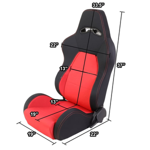 مقاعد سباق من القماش مقعد رياضي نوع ركوب سيارة سباق مقعد العروس - Product Image 3
