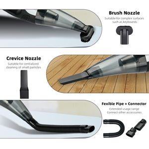 <span class=keywords><strong>Aspirateur</strong></span> portable sans fil pour voiture, prix d'usine, mini <span class=keywords><strong>aspirateur</strong></span> pour voiture 6000PA, nettoyage des sièges, <span class=keywords><strong>lavage</strong></span> de voiture, humide et sec - Product Image 6