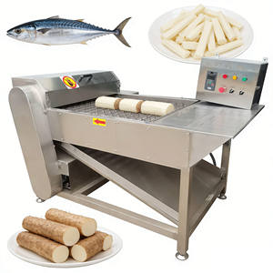 Máquina Cortadora de Pescado (Bacalao, Saury del Pacífico, Salmón, Pez Cola de Cabra, Caballa <span class=keywords><strong>Española</strong></span>, <span class=keywords><strong>Sardina</strong></span>) y Carne de Res - Product Image 4