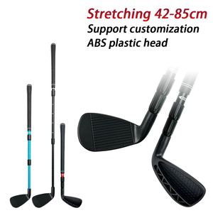 समायोज्य 3-सेक्शन गोल्फ क्लब टेलीस्कोपिक चिपिंग आयरन वेज ड्राइवर-वयस्क बाल प्रशिक्षण के लिए दाएं - Product Image 2