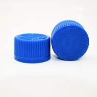 Peut ajouter la doublure de joint, 28/410 28mm bleu plastique PP matériel capuchon résistant aux enfants CRC capuchon à l'épreuve des enfants pour la médecine chimique