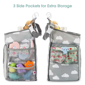 Organisateur de couches pour <span class=keywords><strong>bébé</strong></span>, articles pour <span class=keywords><strong>bébé</strong></span>, matelassé, lavable, rangement de voiture pour nouveau-né, tout-petit, organisateur de rangement portable pour la <span class=keywords><strong>crèche</strong></span> - Product Image 1