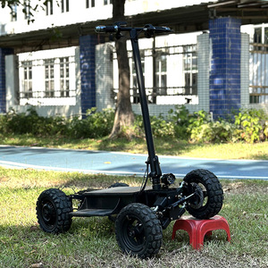 สกู๊ตเตอร์ไฟฟ้าสี่ล้อ 1000W มอเตอร์ไร้แปรงถ่าน ขับเคลื่อน 4x4 สำหรับขับขี่ออฟโรด กันน้ำ ควบคุมผ่านแอพพลิเคชั่น ใช้ได้ทั้งชายและหญิง สำหรับผู้ใหญ่ - Product Image 1