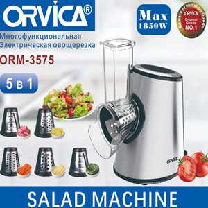 ORVICA European Standard Cheese Grater, Vegetable Slicer, Multi-functional <b>Drum</b> Type Home Cheese Slicer and Salad Maker - Product Image 4