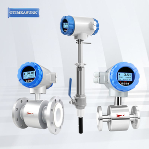 Đồng hồ đo lưu lượng điện từ lưu lượng kế được sử dụng cho nước thải nước thải hiển thị kỹ thuật số 4-20mA RS485 24VDC nước bia bùn - Product Image 5