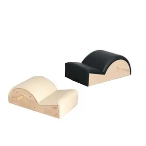Attrezzature di vendita calda per palestra commerciale in legno massello Yoga portatile Barrel Pilates correttore della colonna vertebrale