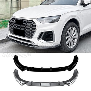 Car Front Bumper Spoiler Lip Diffuser Splitter Modification Part For Audi Q5 FY <b>Sline</b> Late Stage 2020-2024 Car Accessories - Product Image 1