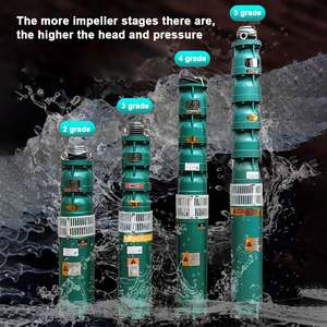 Bomba Sumergible de Alta Presión y Alto Caudal para Pozos Profundos de 3/4 Pulgadas, para Riego Agrícola - Product Image 4