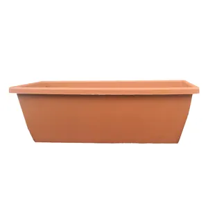 Planteur de légumes en plastique Ronbo Sunrise, <span class=keywords><strong>grande</strong></span> taille en plastique, balcon de jardin rectangulaire, jardinière - Product Image 1