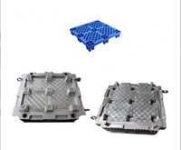 Molde de Inyección de Palés de Plástico Profesional para Uso Doméstico 2000X1000mm con Canales Fríos y Calientes y Expulsión Automática, Zhejiang, China